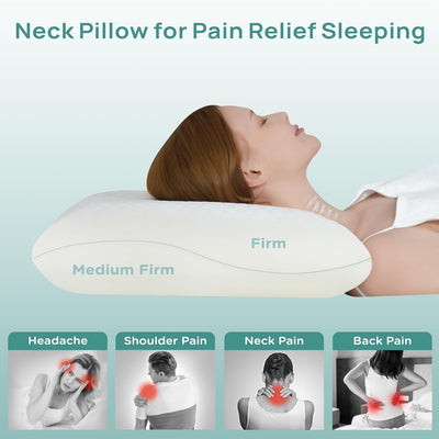 CoolRest™ Adjustable Cooling Memory Foam Pillow