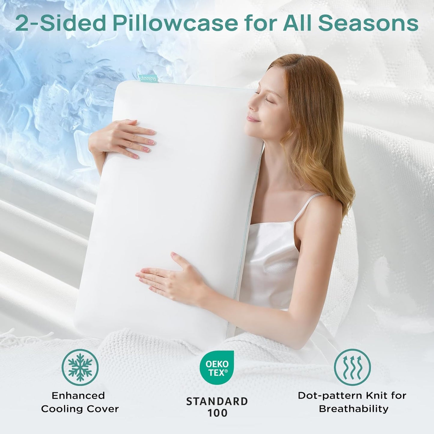 CoolRest™ Adjustable Cooling Memory Foam Pillow
