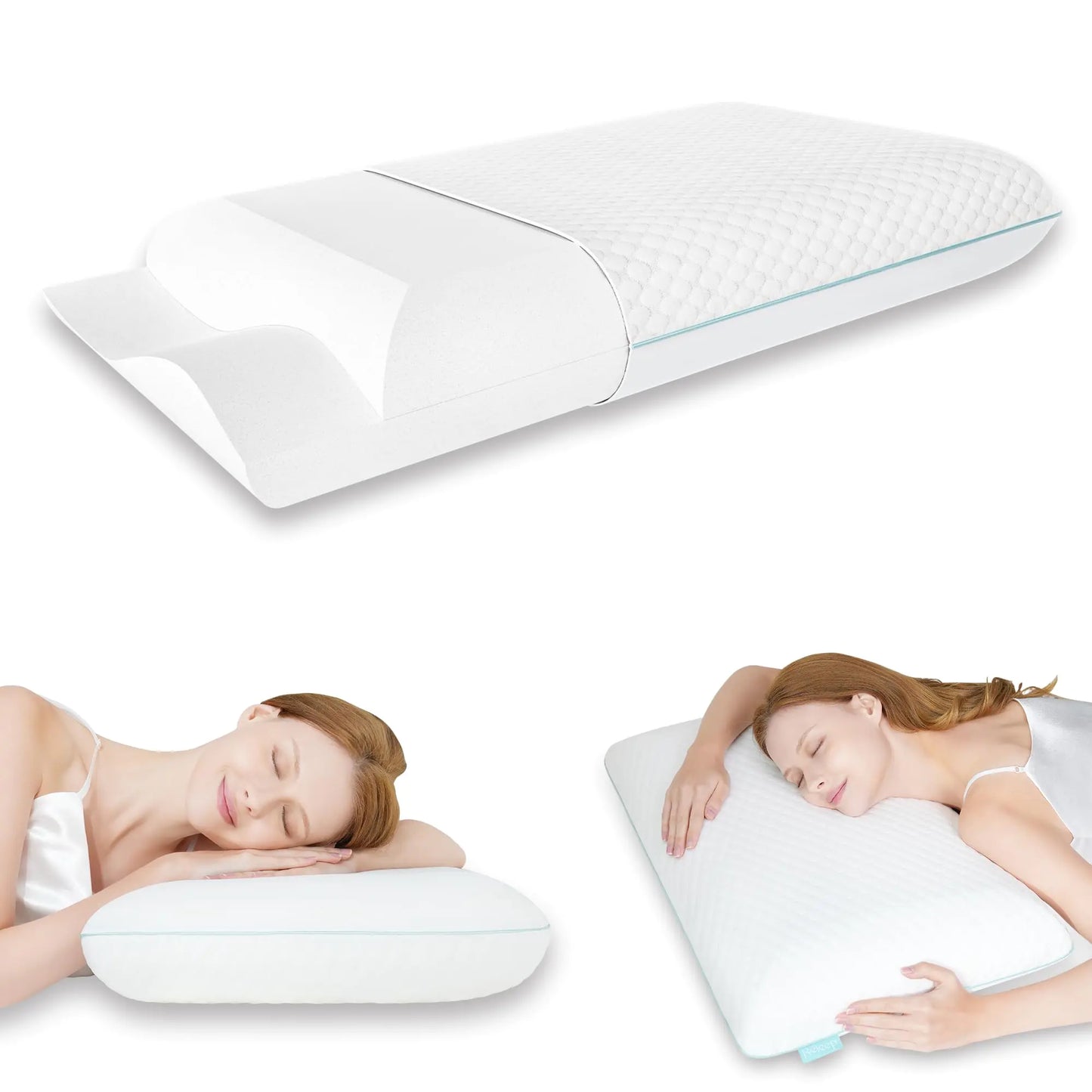 CoolRest™ Adjustable Cooling Memory Foam Pillow